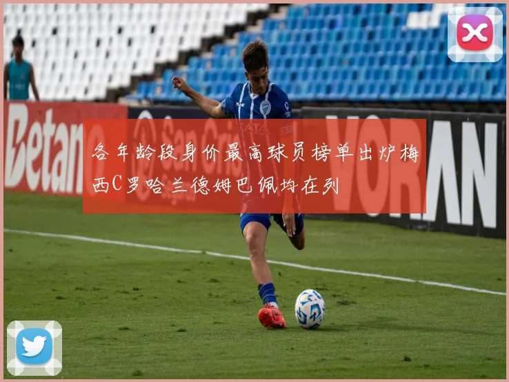 各年龄段身价最高球员榜单出炉梅西C罗哈兰德姆巴佩均在列